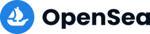 OpenSea logo.